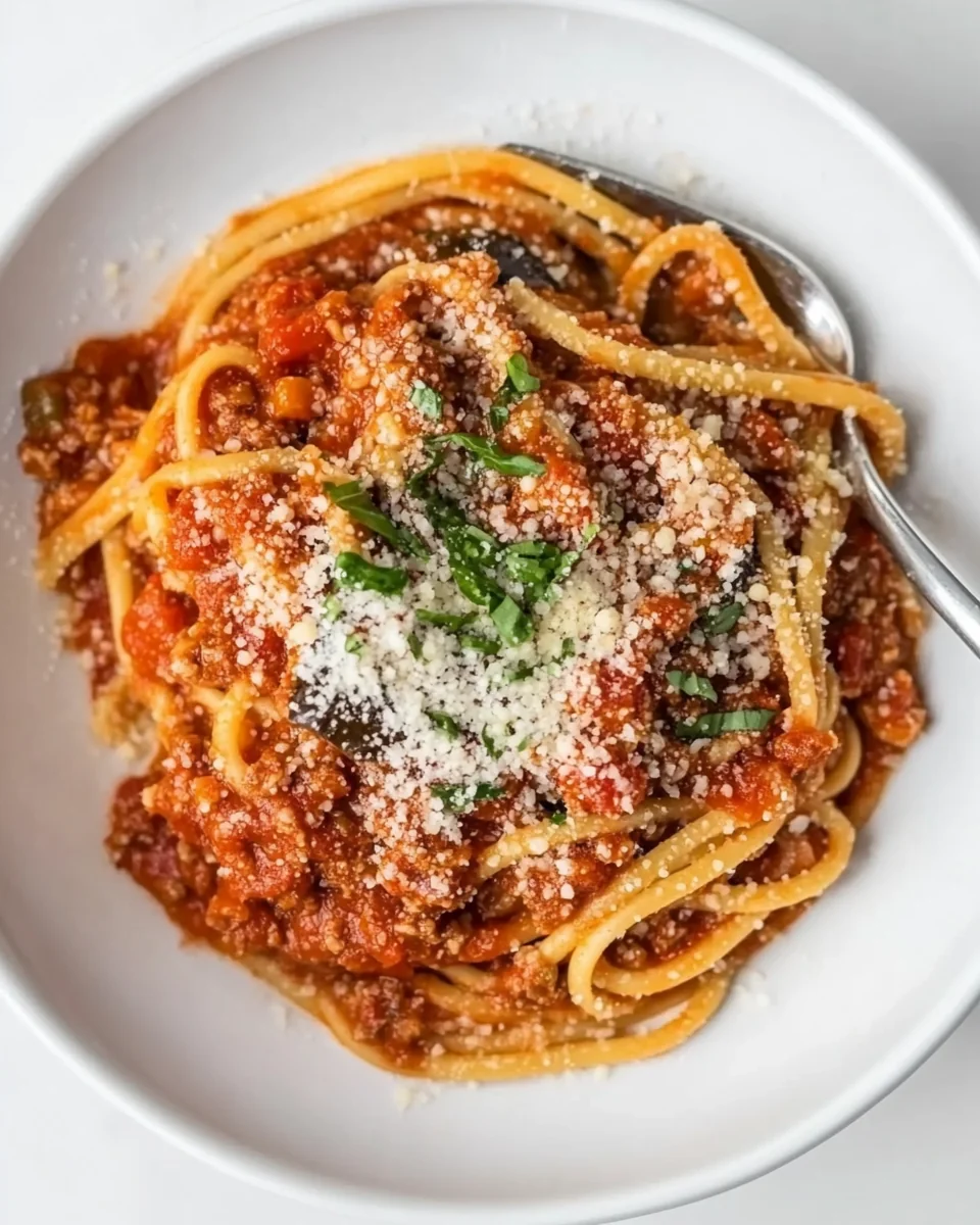 Simple Homemade Pulled Aubergine Ragu - additional image