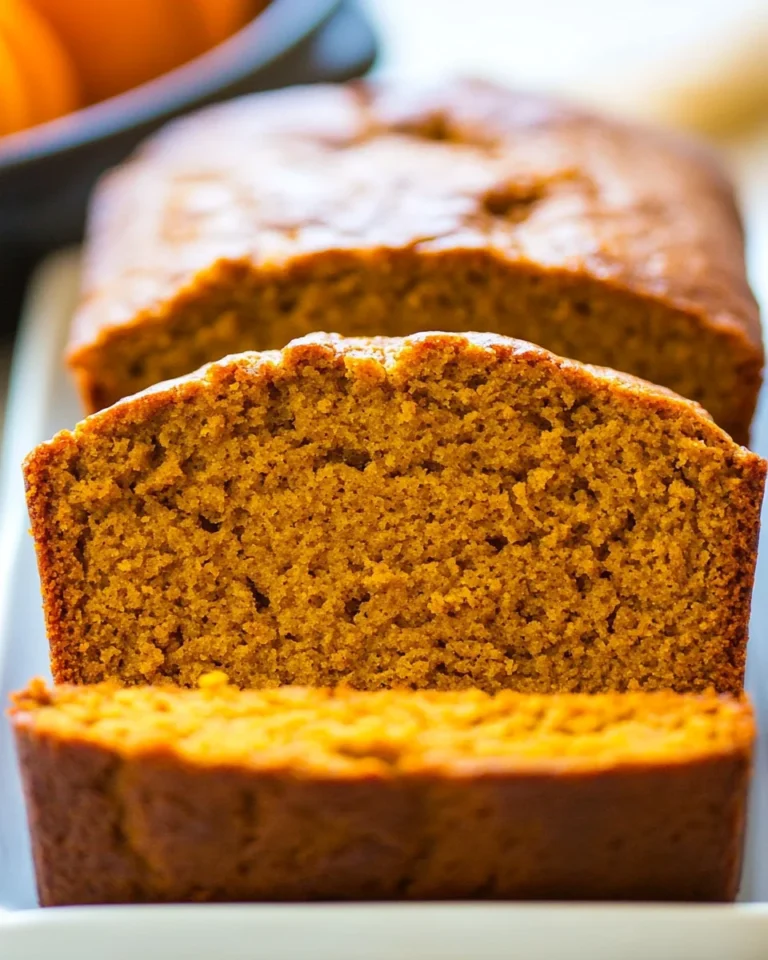 Delicious Homemade Pumpkin Bread Recipe