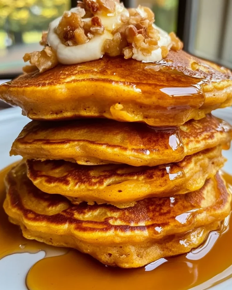 Homemade Pumpkin Pancakes for a Cozy Fall Breakfast