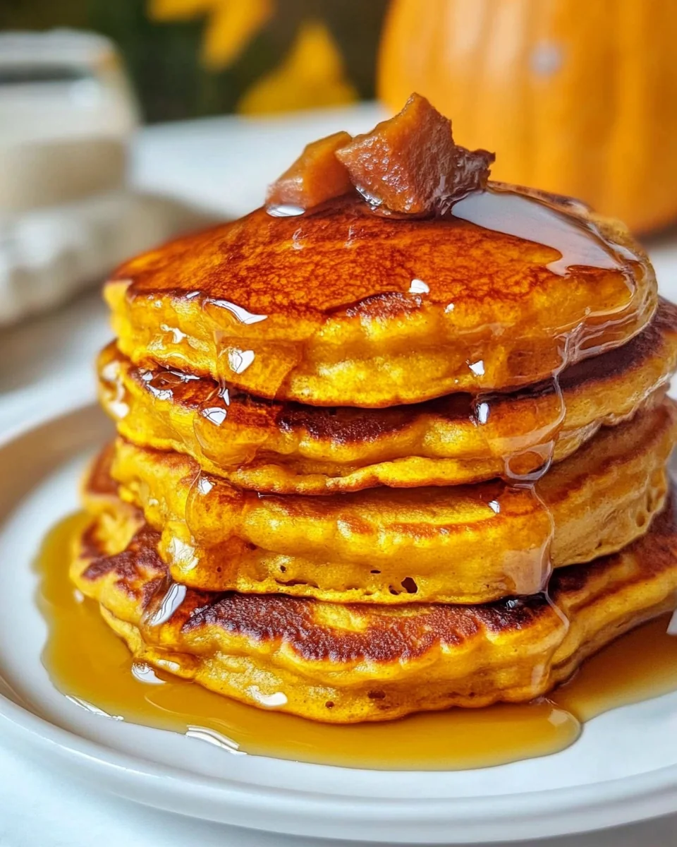 Homemade Pumpkin Pancakes Recipe - additional image