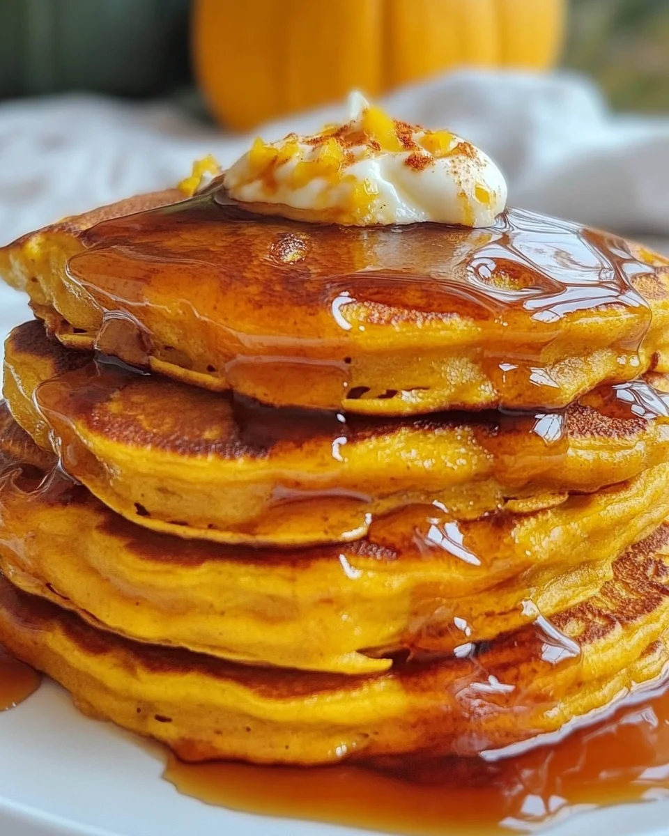 Homemade Pumpkin Pancakes Recipe - additional image
