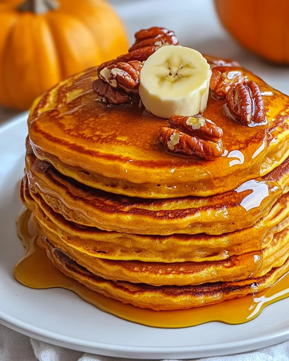 Homemade Pumpkin Pancakes Recipe - additional image