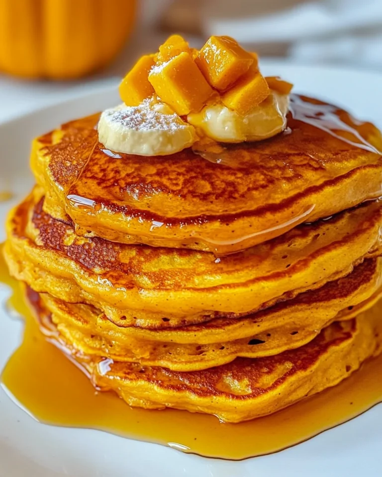 Homemade Pumpkin Pancakes Recipe