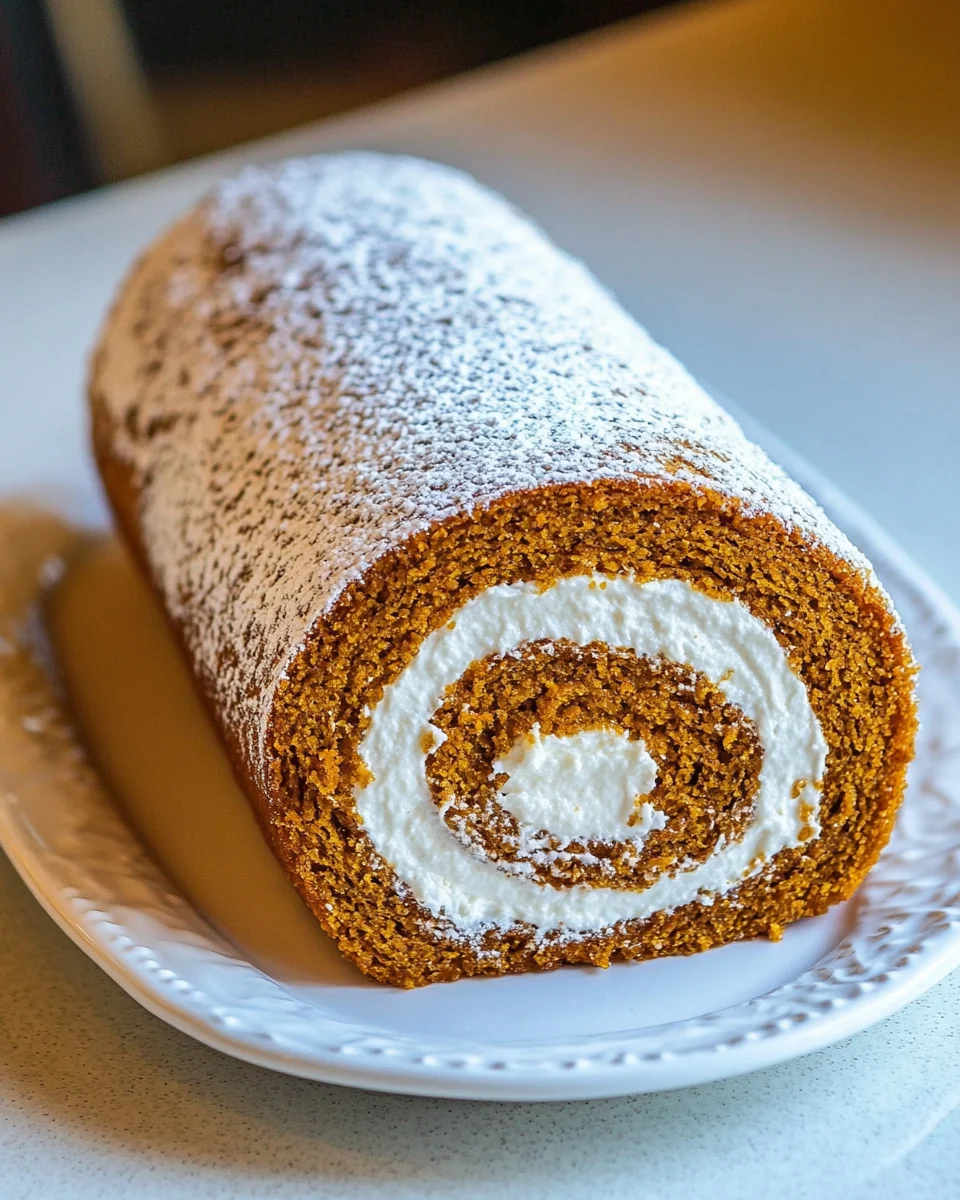 Delicious Homemade Pumpkin Roll Recipe - additional image