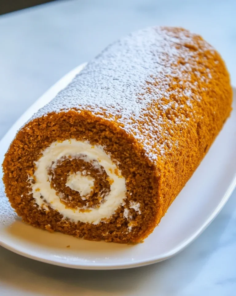 Delicious Homemade Pumpkin Roll Recipe
