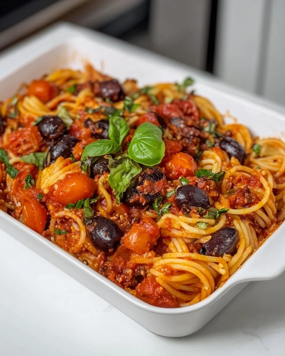 Homemade Puttanesca Pasta Bake That’s Simple and Delicious - additional image