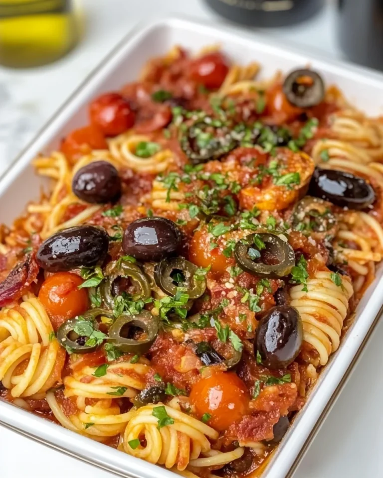 Homemade Puttanesca Pasta Bake That’s Simple and Delicious