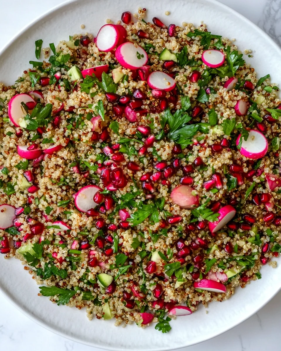 Simple Quinoa Salad With Fresh Vegetables - additional image