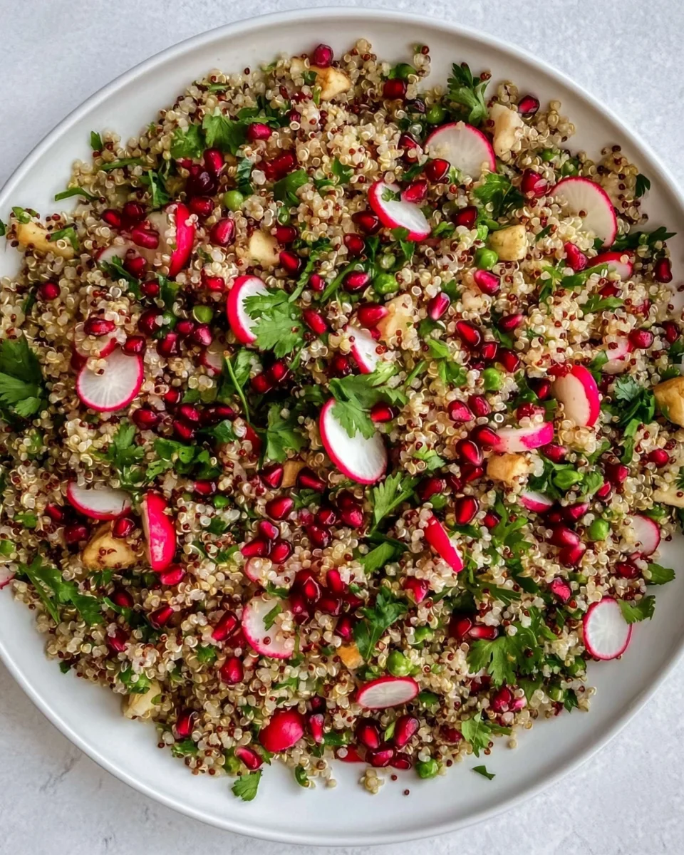 Simple Quinoa Salad With Fresh Vegetables - additional image