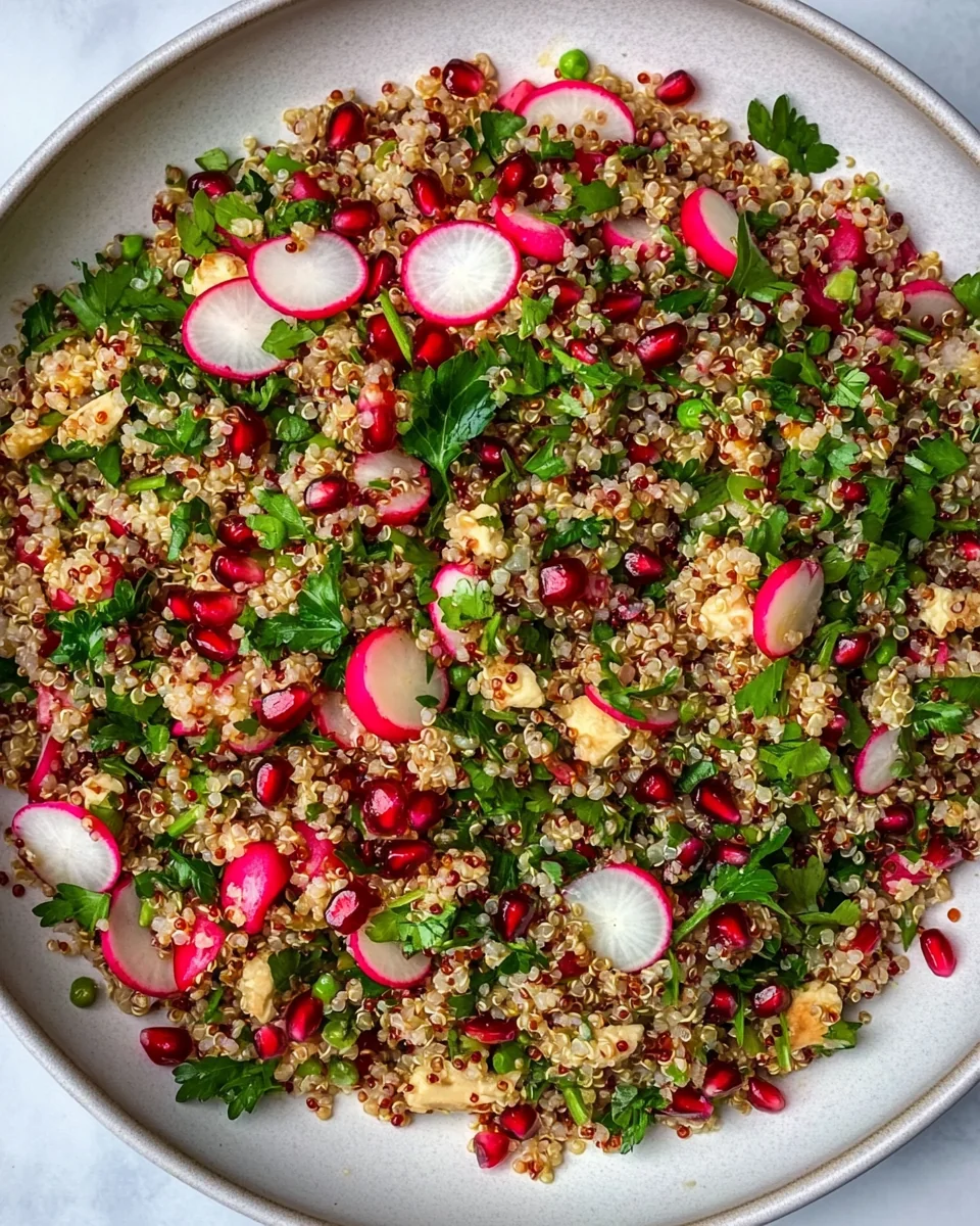 Simple Quinoa Salad With Fresh Vegetables - additional image