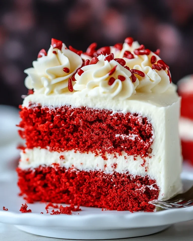 Classic Red Velvet Cake Recipe