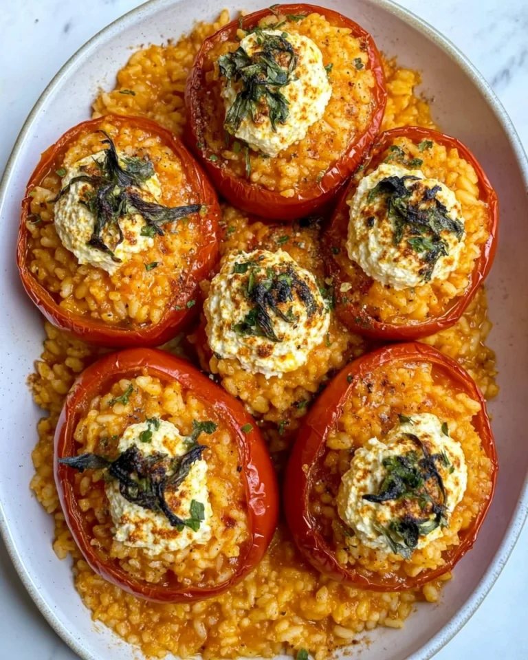 Stuffed Tomatoes with Whipped Ricotta and Fresh Herbs