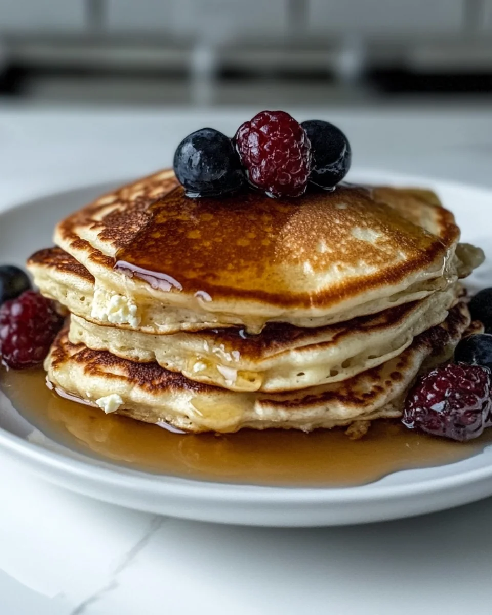 Fluffy Homemade Ricotta Pancakes - additional image