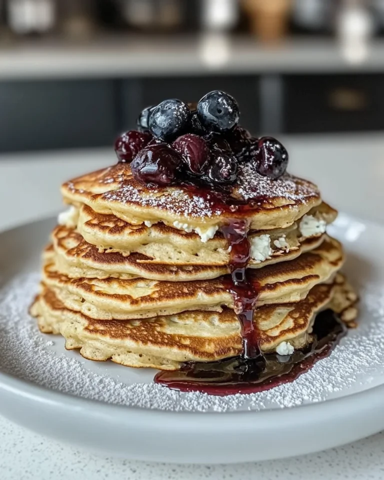 Fluffy Homemade Ricotta Pancakes