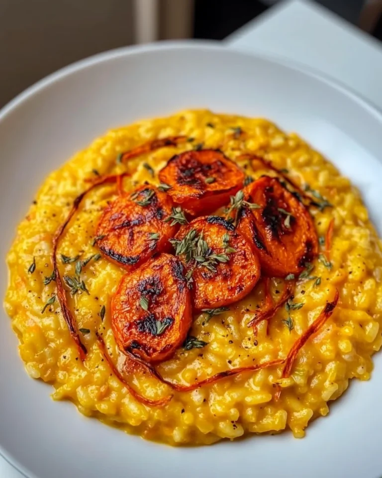 Creamy Roasted Carrot Risotto Recipe