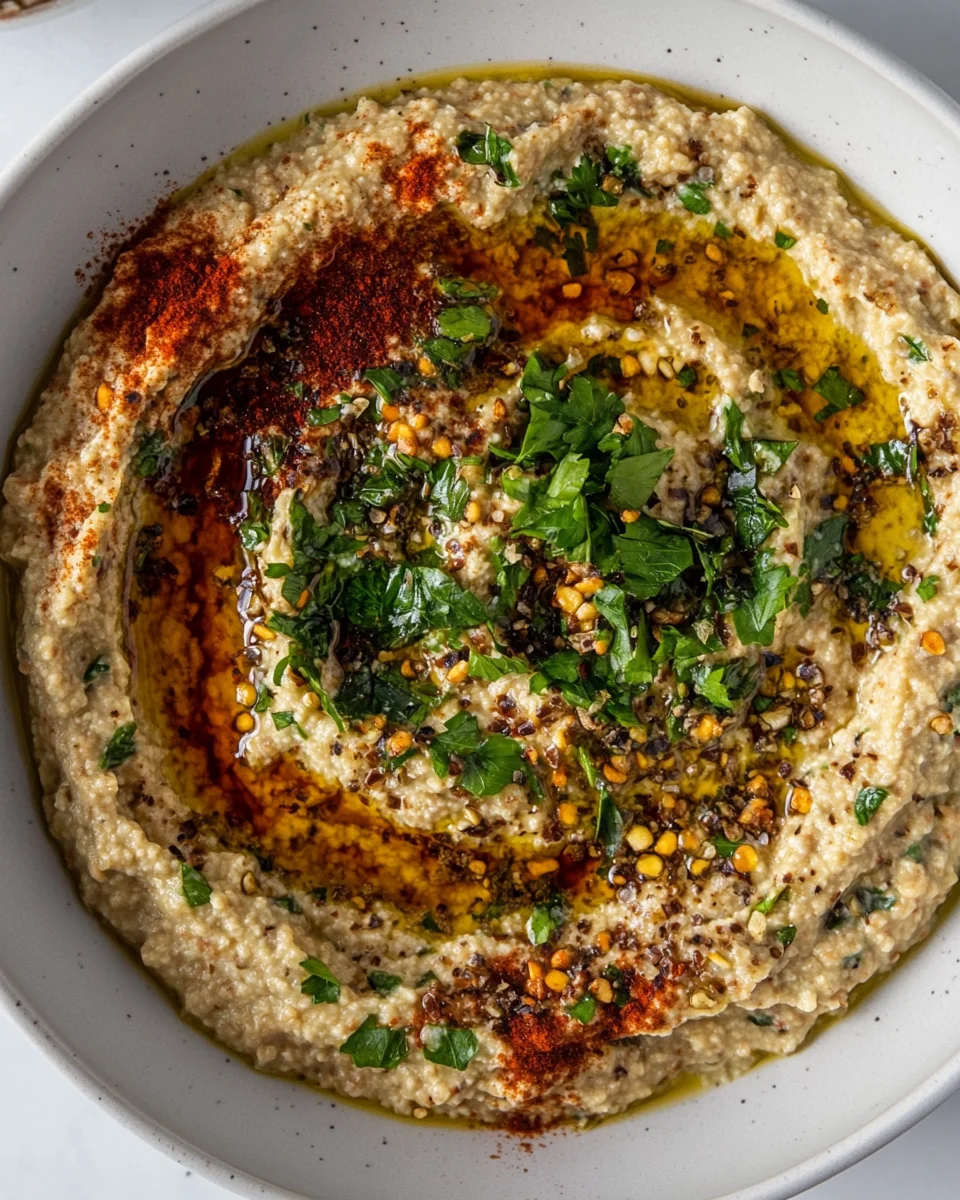 Simple Roasted Garlic Baba Ganoush - additional image
