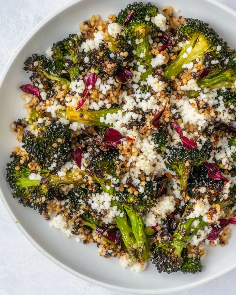 Roasted Purple Sprouting Broccoli with Flavorful Couscous - additional image