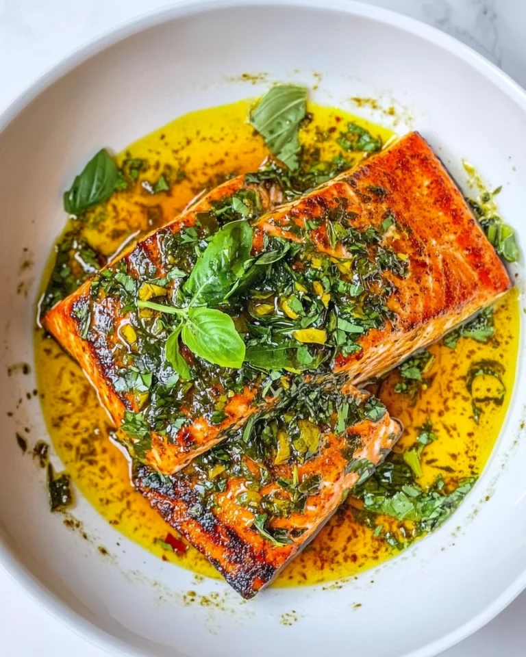 Perfect Roasted Salmon with Flavorful Curry Leaf Butter