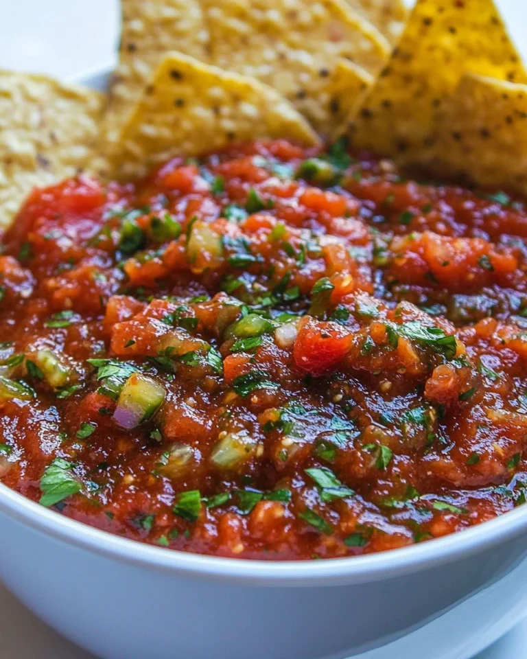 Simple Roasted Tomato Salsa Recipe