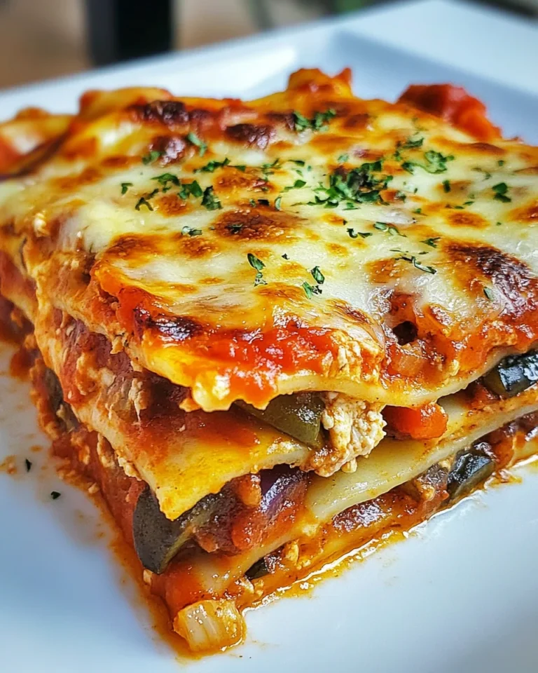 Perfect Roasted Vegetable Lasagna