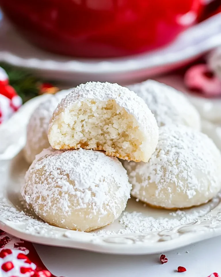 Delicious Homemade Russian Tea Cakes Recipe