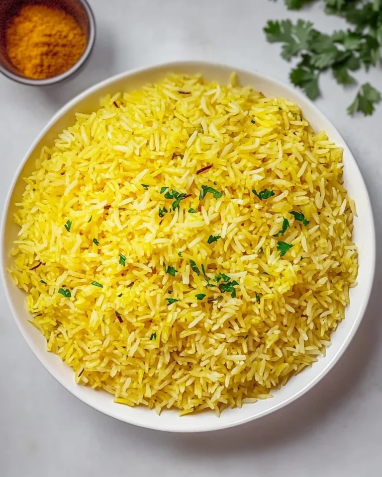 Perfect Homemade Saffron Rice