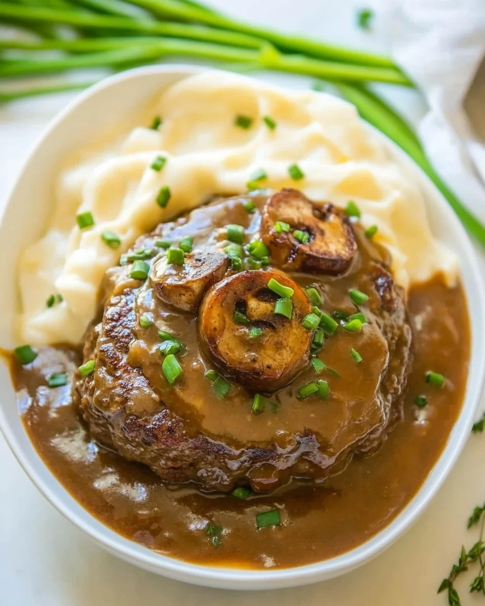 Homemade Salisbury Steak Recipe for a Comforting Meal - additional image