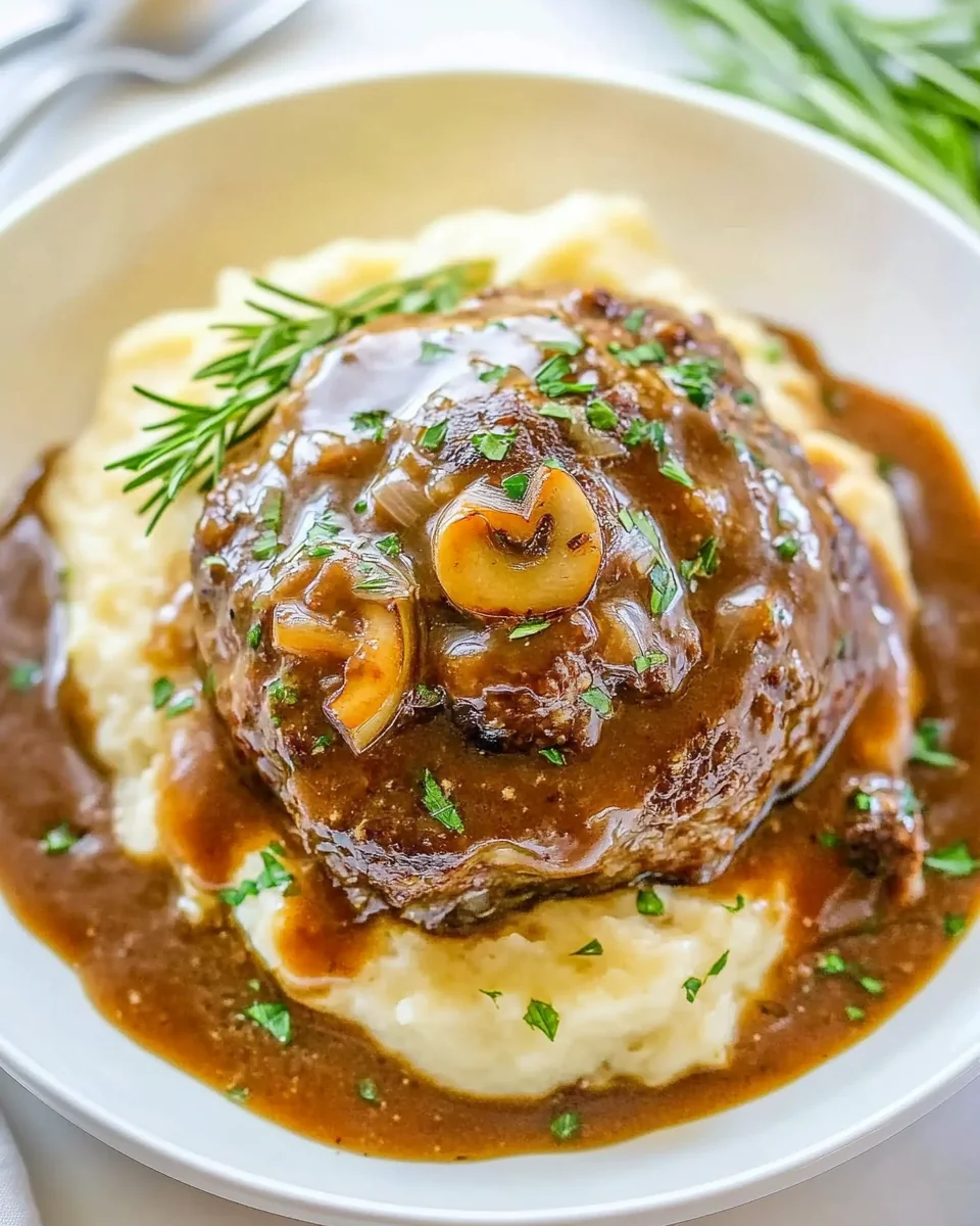 Homemade Salisbury Steak Recipe for a Comforting Meal - additional image