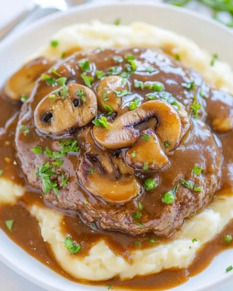 Homemade Salisbury Steak Recipe for a Comforting Meal