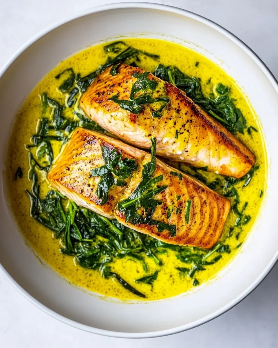 Savory Salmon in Turmeric Coconut Sauce - additional image