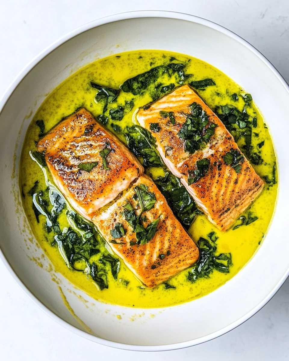 Savory Salmon in Turmeric Coconut Sauce - additional image