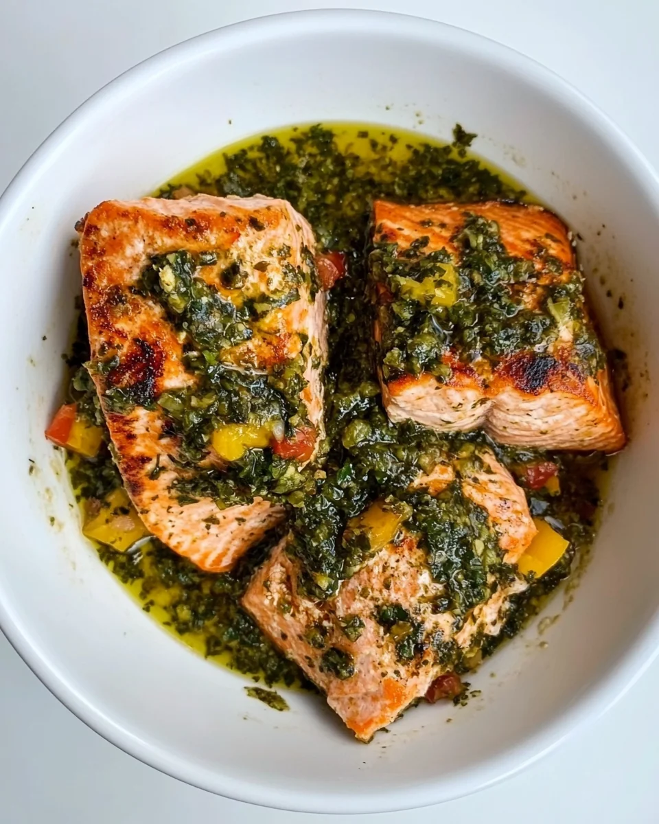 Simple Salsa Verde Salmon Recipe - additional image