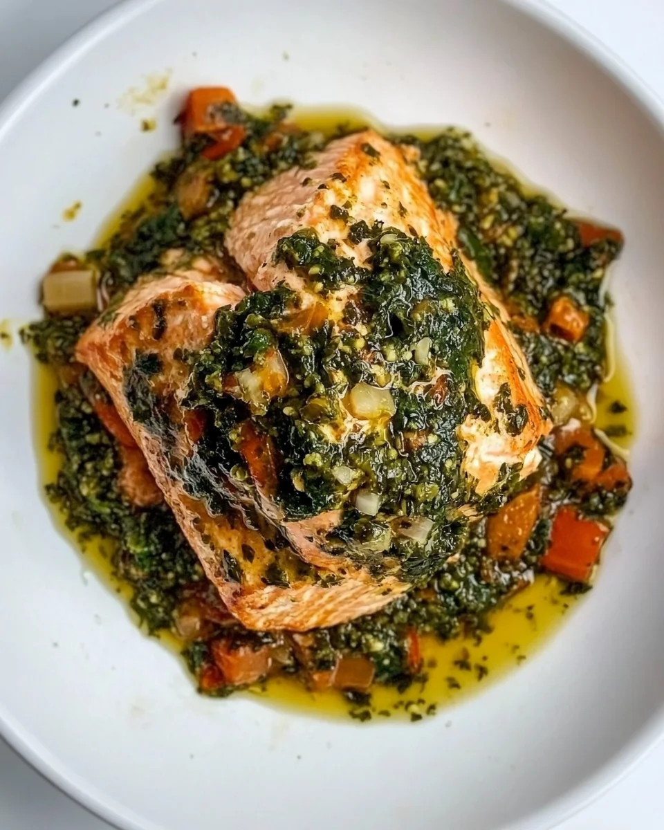 Simple Salsa Verde Salmon Recipe - additional image