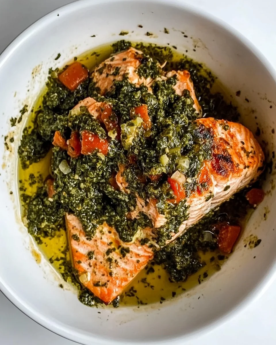 Simple Salsa Verde Salmon Recipe - additional image