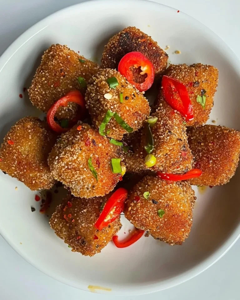 Crispy Salt and Pepper Fish Nuggets Made From Scratch