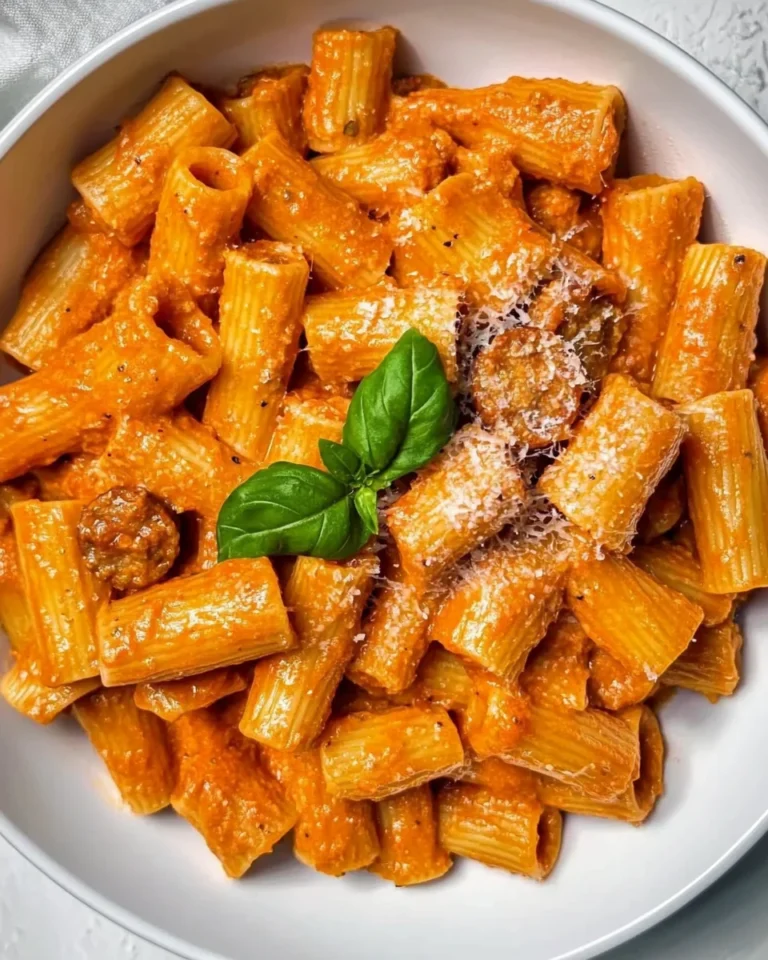 Simple Sausage Vodka Pasta for a Cozy Night In