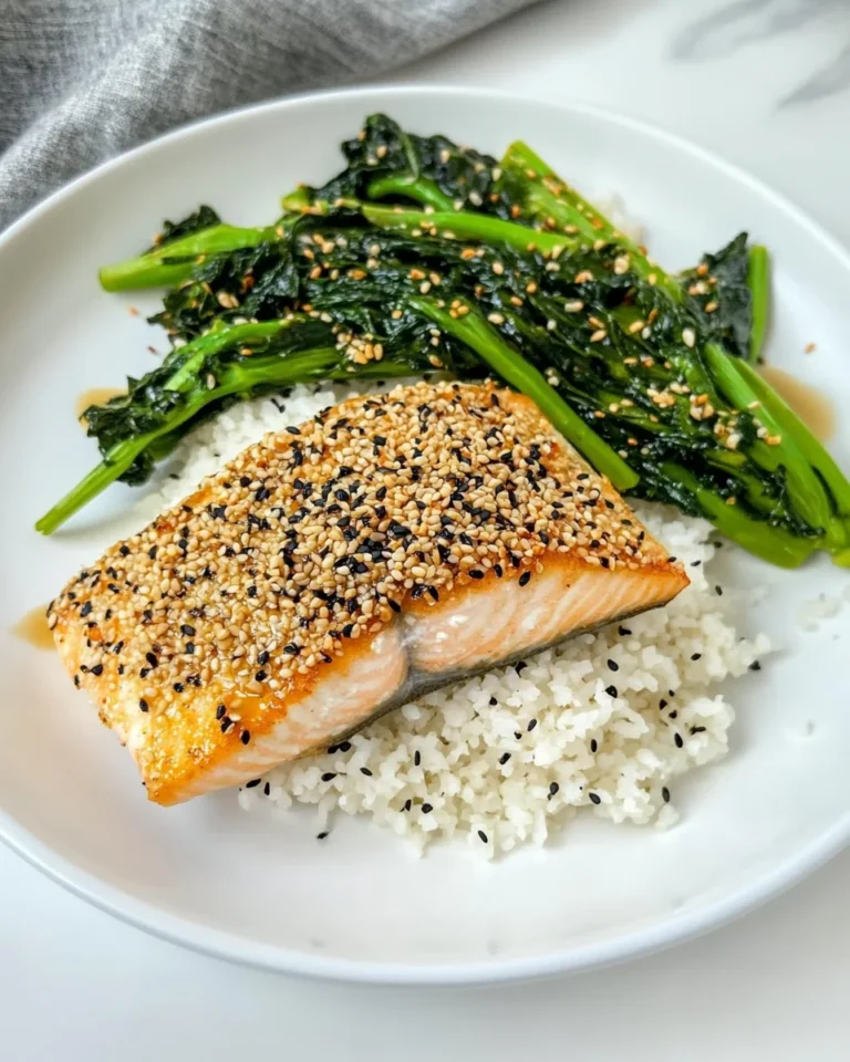Simple Sesame Crusted Teriyaki Trout Recipe