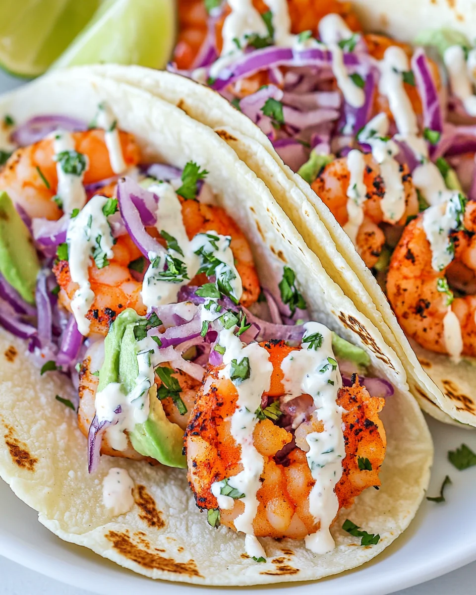Simple Shrimp Tacos for a Fresh and Flavorful Meal - additional image