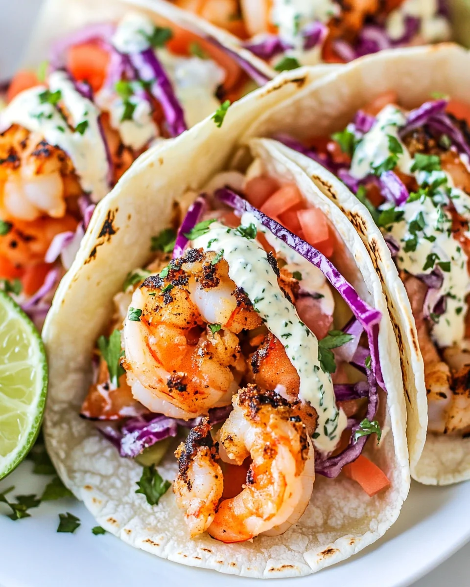 Simple Shrimp Tacos for a Fresh and Flavorful Meal