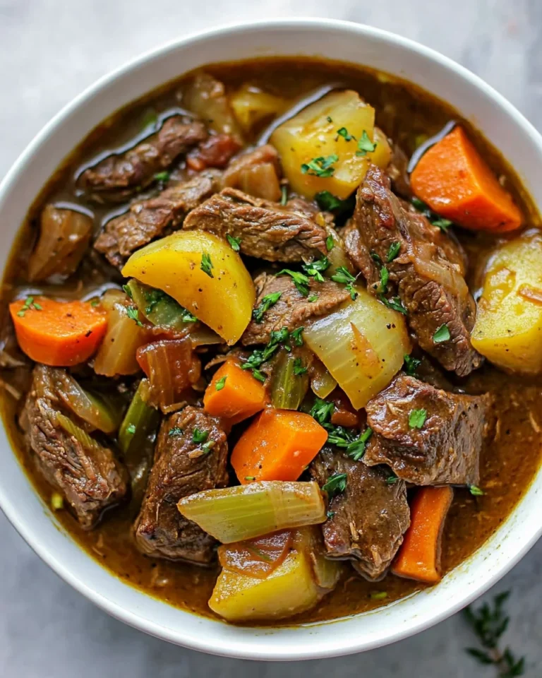 Perfect Homemade Beef Stew for Cozy Nights