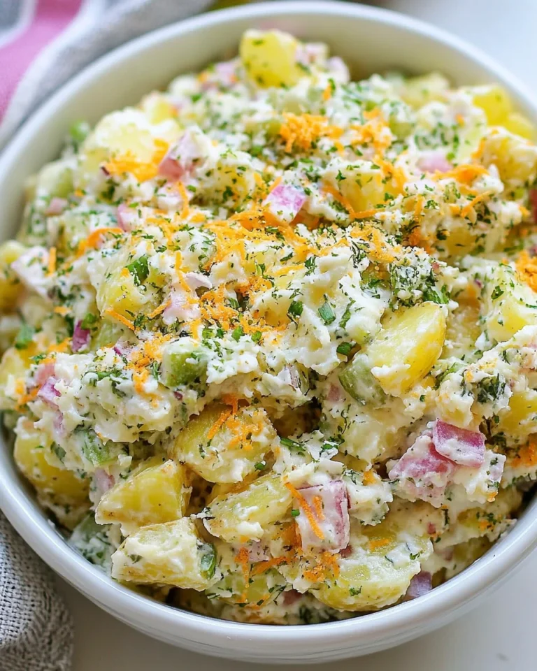 Simple Smashed Potato Salad Recipe