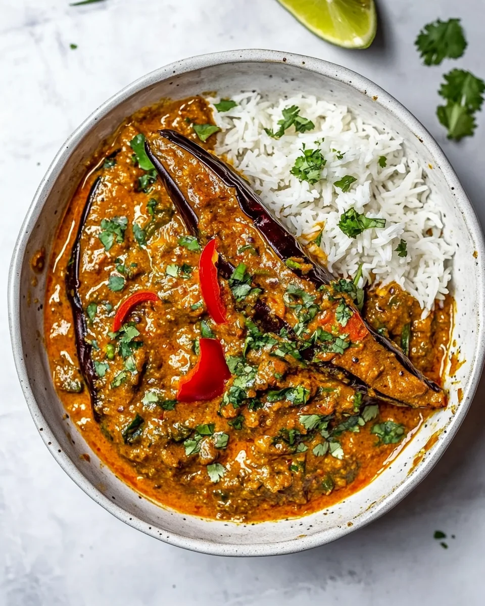 Simple Smoky Aubergine Curry - additional image