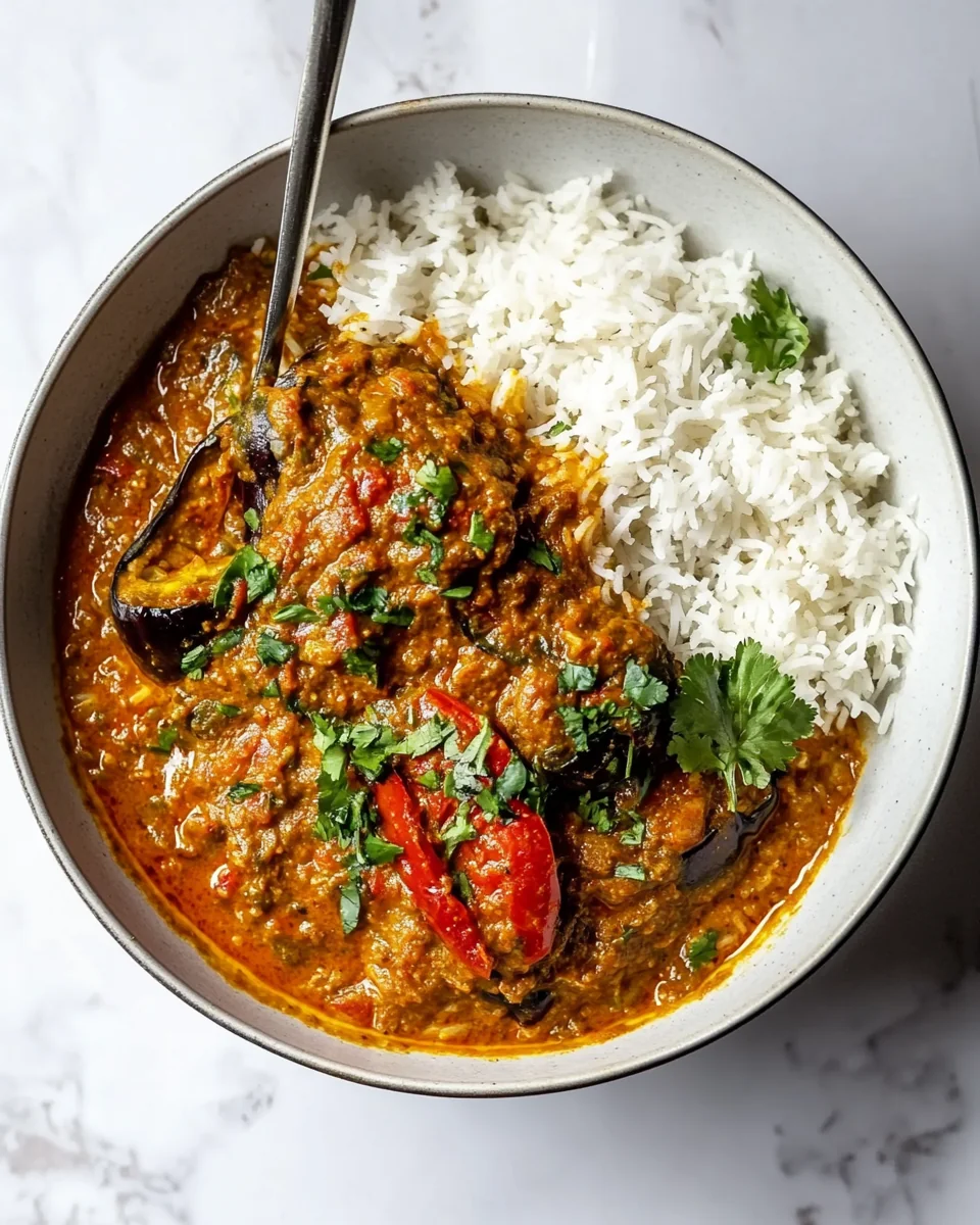 Simple Smoky Aubergine Curry - additional image