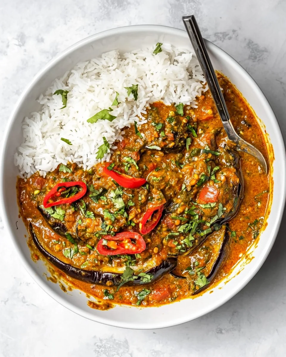 Simple Smoky Aubergine Curry - additional image