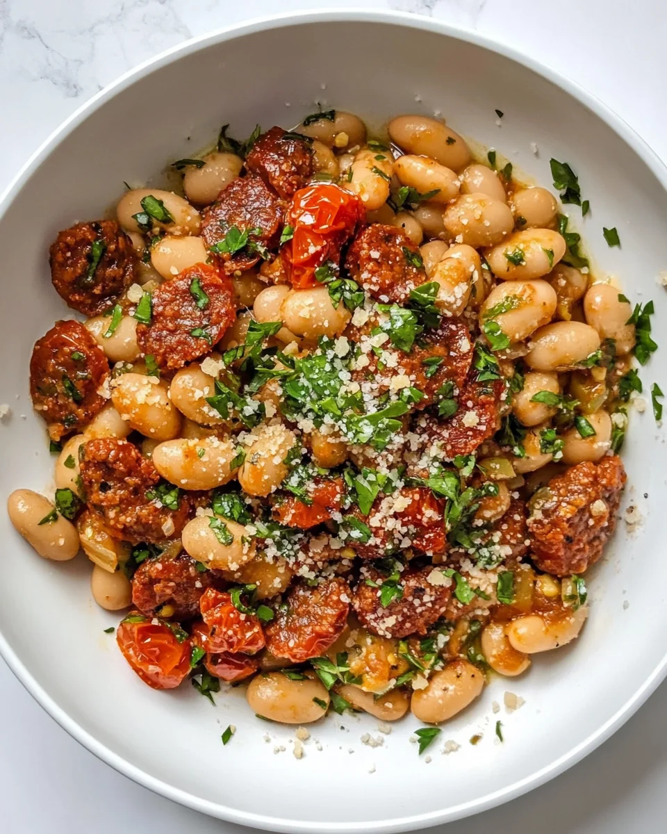 Smoky Chorizo and Tomato Beans in One-Pot Comfort Meal - additional image