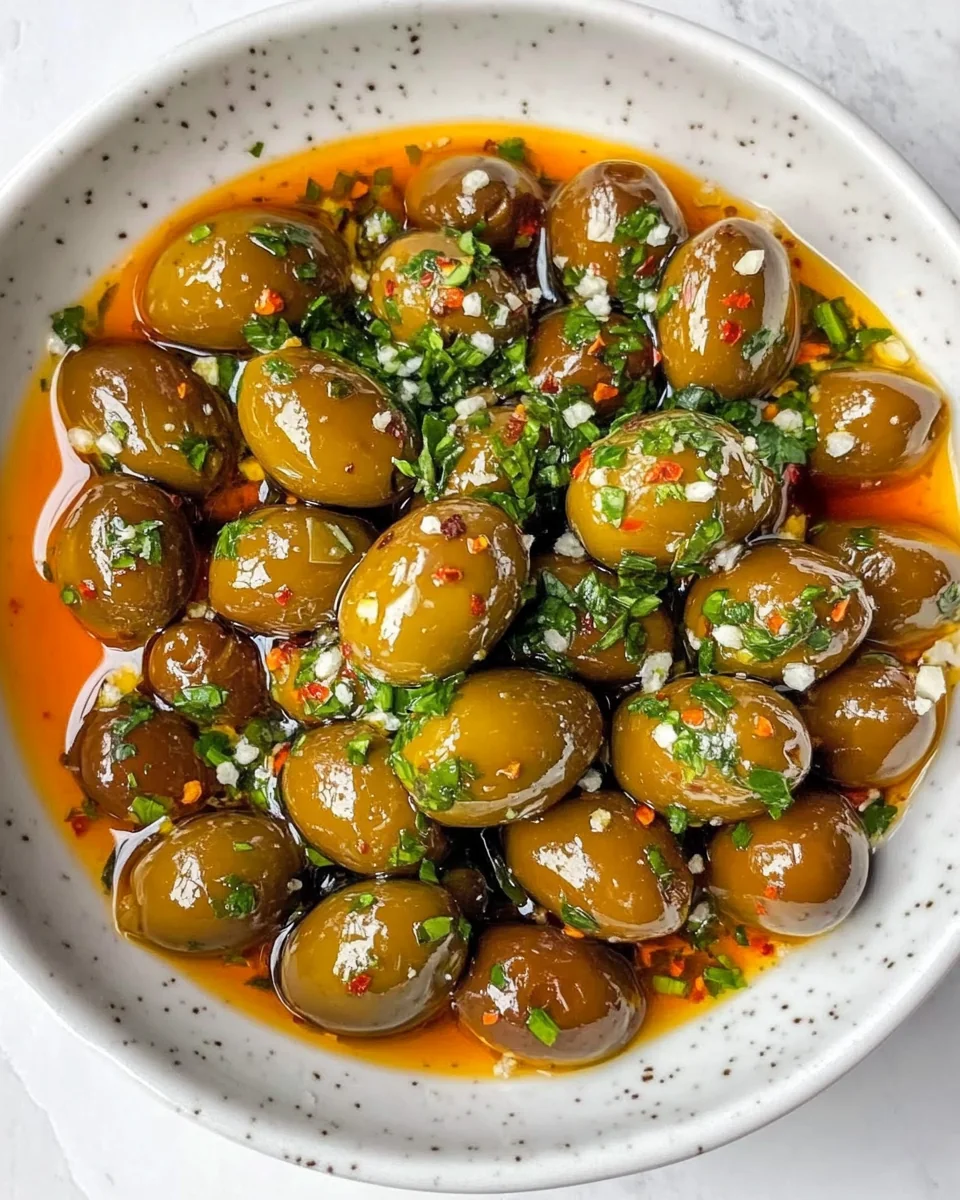 Smoky Marinated Olives: Simple and Flavorful Snack - additional image