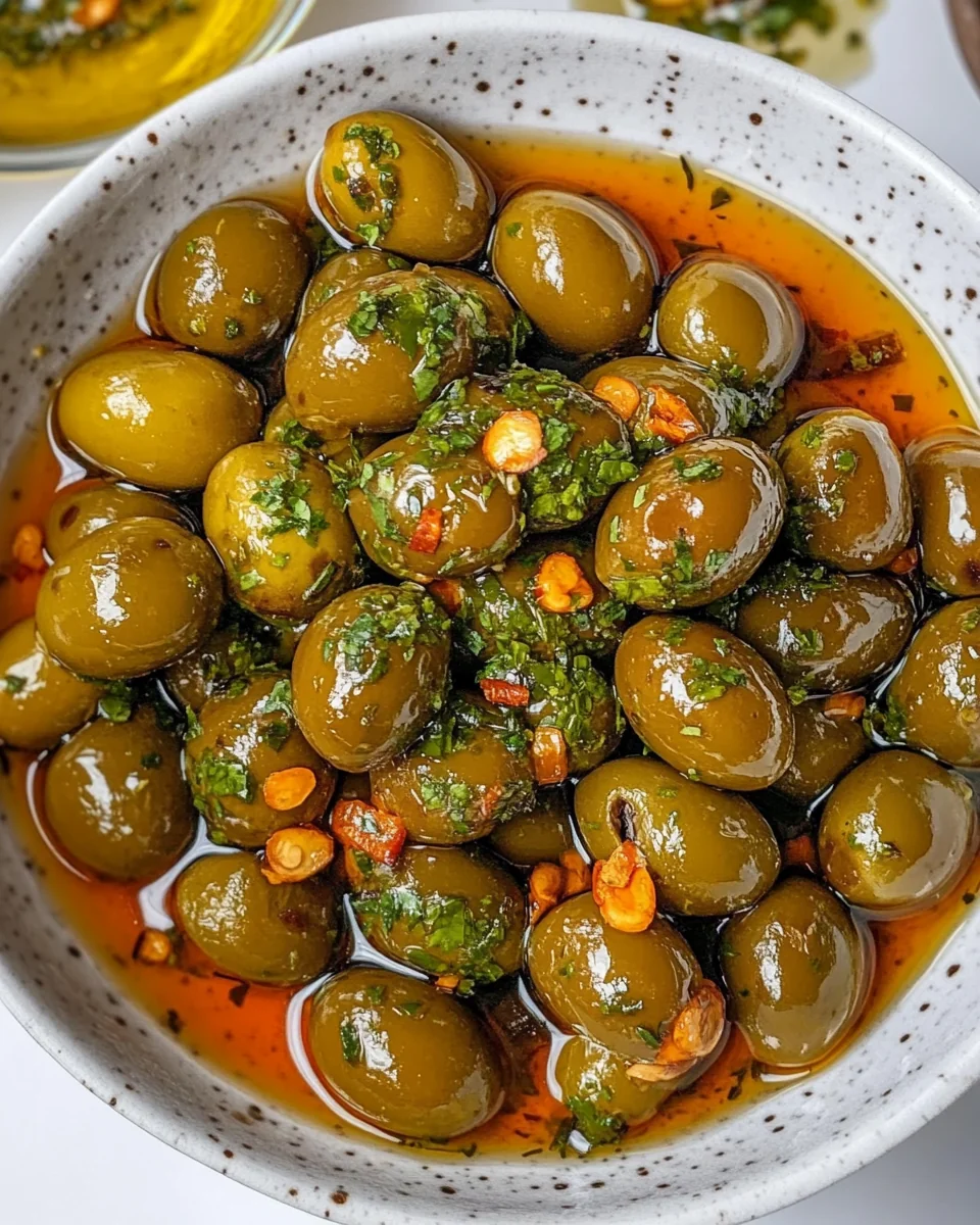 Smoky Marinated Olives: Simple and Flavorful Snack - additional image
