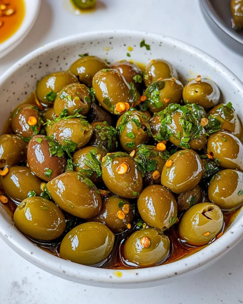 Smoky Marinated Olives: Simple and Flavorful Snack - additional image