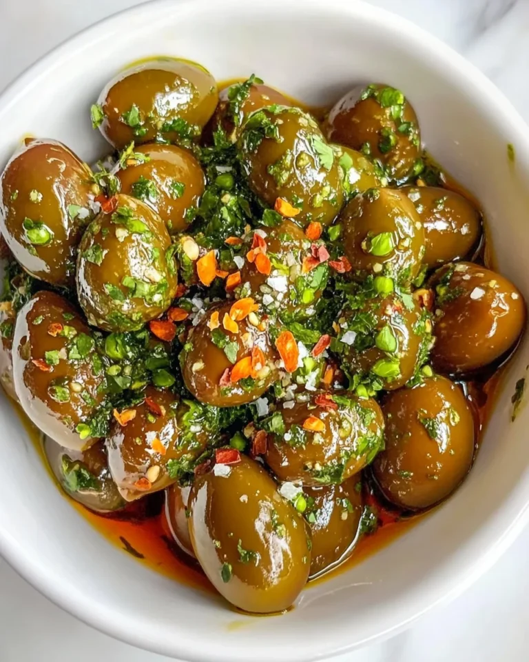 Smoky Marinated Olives: Simple and Flavorful Snack