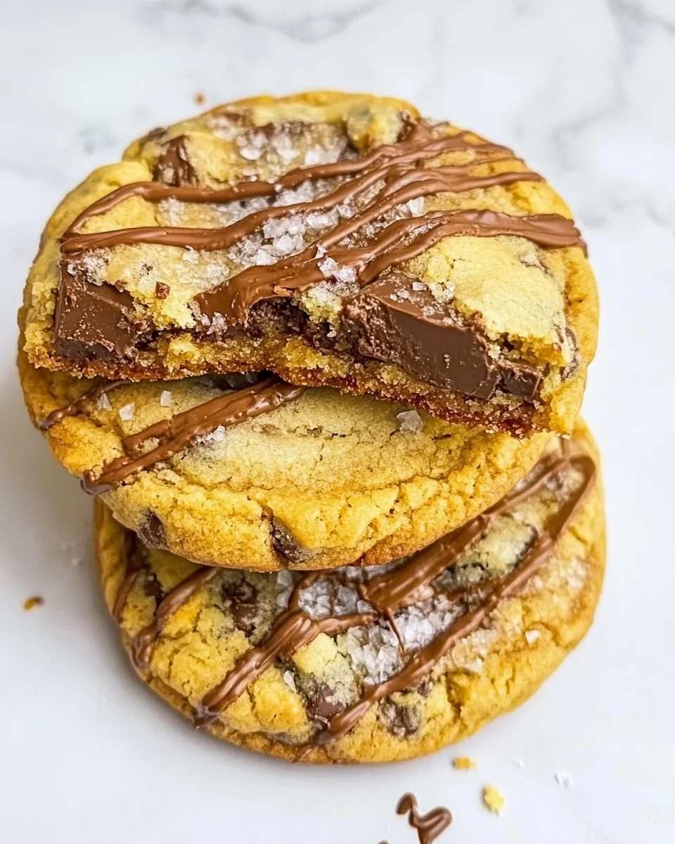 Decadent Snickers Chocolate Chip Cookies Made From Scratch - additional image